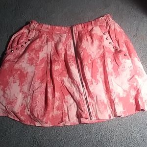 Pink skirt